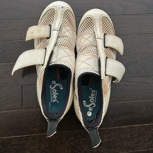 Bontrager inform bicycle/triathlon shoes with Speedplay pedal clips, W size 8